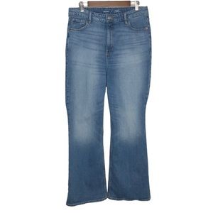Old Navy Higher High Rise Flare Leg Jeans Size 14